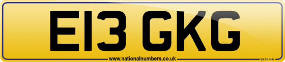 E13 GKG