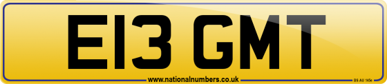 E13 GMT