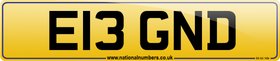 E13 GND