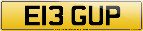 E13 GUP