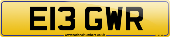 E13 GWR