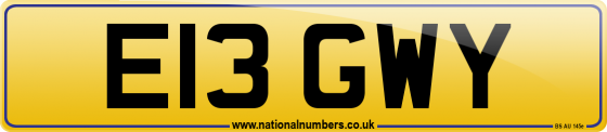 E13 GWY