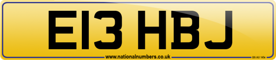 E13 HBJ
