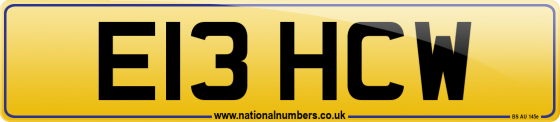 E13 HCW