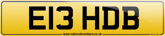 E13 HDB