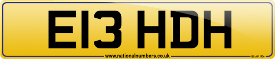 E13 HDH