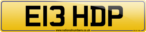 E13 HDP