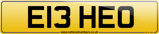 E13 HEO