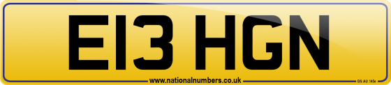 E13 HGN
