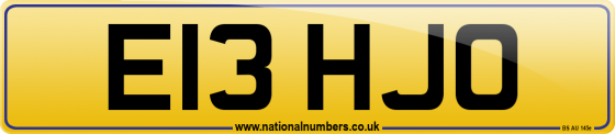 E13 HJO
