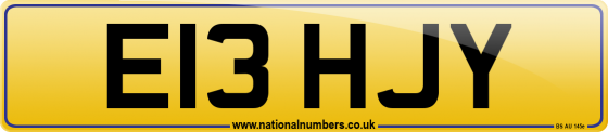 E13 HJY