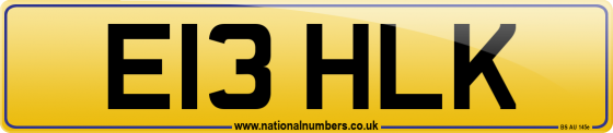 E13 HLK