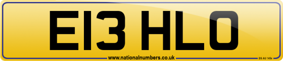 E13 HLO