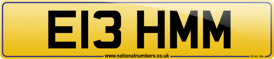 E13 HMM