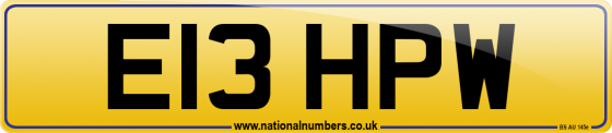 E13 HPW