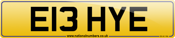 E13 HYE