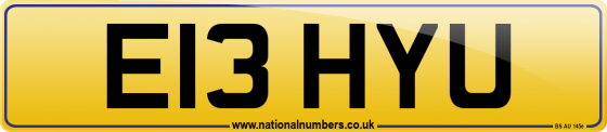 E13 HYU