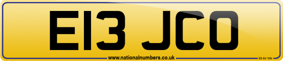 E13 JCO