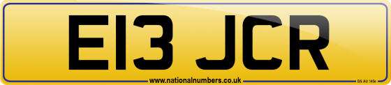 E13 JCR