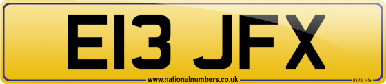 E13 JFX