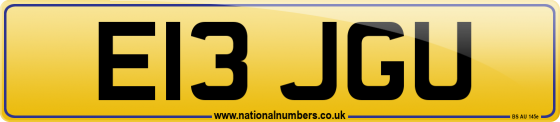 E13 JGU