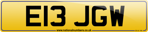 E13 JGW