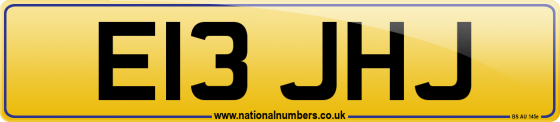 E13 JHJ