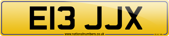 E13 JJX