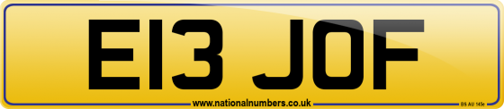 E13 JOF