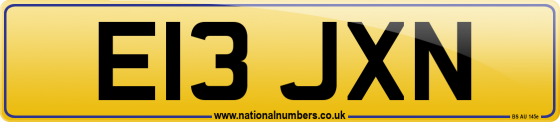 E13 JXN