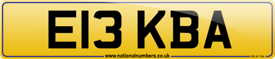 E13 KBA