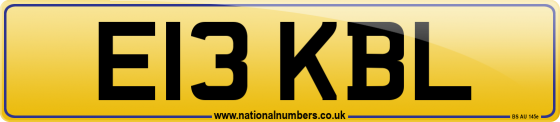 E13 KBL