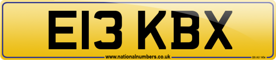 E13 KBX