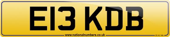 E13 KDB