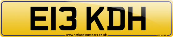E13 KDH