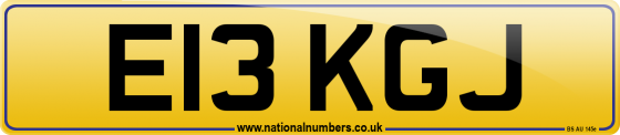 E13 KGJ