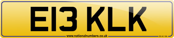 E13 KLK