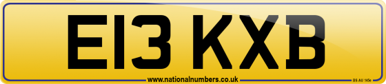 E13 KXB