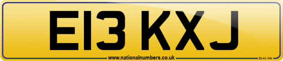 E13 KXJ