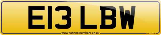 E13 LBW