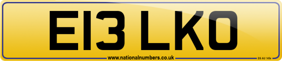 E13 LKO