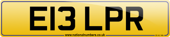 E13 LPR