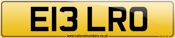 E13 LRO