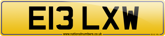 E13 LXW