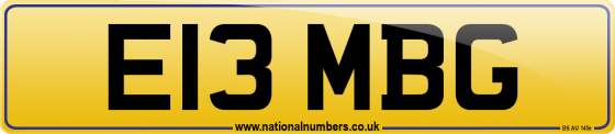 E13 MBG