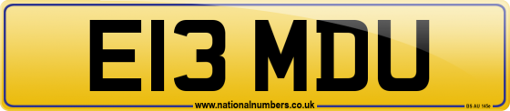 E13 MDU