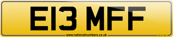 E13 MFF