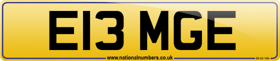 E13 MGE