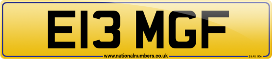 E13 MGF