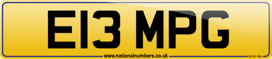 E13 MPG